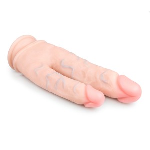 Double gode avec ventouse de 17 x 4.5cm EasyToys Chair
