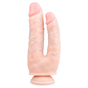 Double gode avec ventouse 17 x 4.5 cm Chair