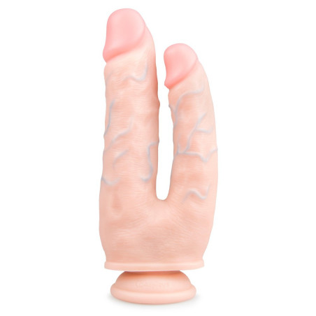 Double gode avec ventouse de 17 x 4.5cm EasyToys Chair