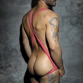 Jock SINGLET Rouge 2