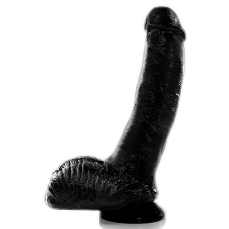 Gode DP1016V de Hardtoys Noir de 18 x 5 cm