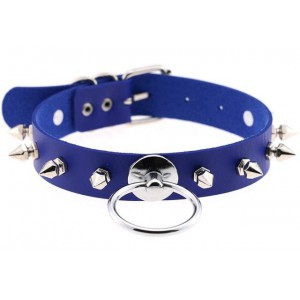 Collier Saskia - Bleu nuit