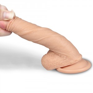Gode réaliste DUAL Silicone de LoveToy 13 x 3.5cm Chair