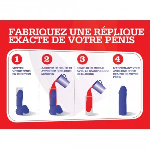 Moule CLONEBOY Gode avec ventouse