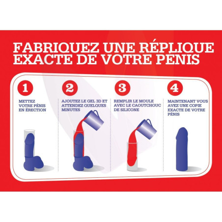 Moule CLONEBOY Gode avec ventouse