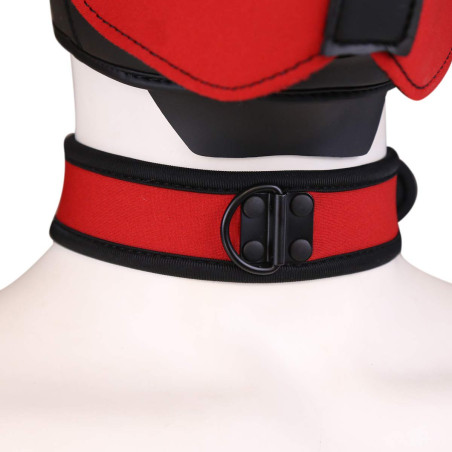 Collier PUPPY en néoprène Coloris Rouge