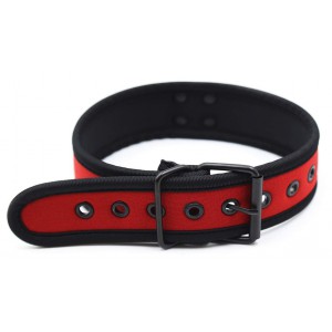 Collier PUPPY en néoprène Coloris Rouge