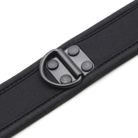 Collier PUPPY en néoprène Coloris Noir