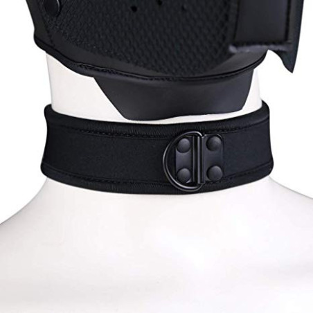 Collier PUPPY en néoprène Coloris Noir