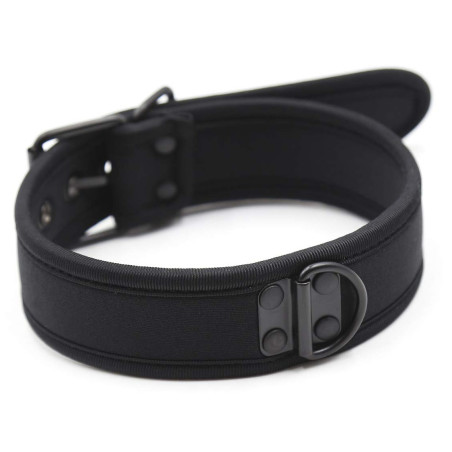 Collier PUPPY en néoprène Coloris Noir