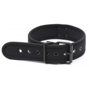 Collier PUPPY en néoprène Coloris Noir