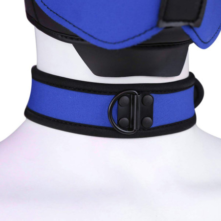 Collier PUPPY en néoprène Coloris Bleu