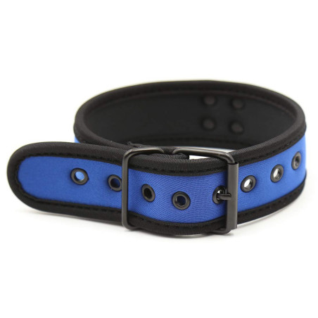 Collier PUPPY en néoprène Coloris Bleu