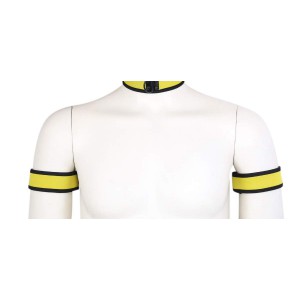 Brassards PUPPY en néoprène Couleur Jaune