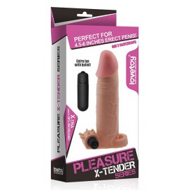 Gaine de pénis X-TENDER 2 par LoveToy 17 x 4 cm 2