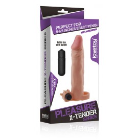 Gaine de pénis X-TENDER 3 de LoveToy 19 x 4 cm 2