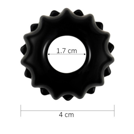 Cockring POWER PLUS Squall Noir