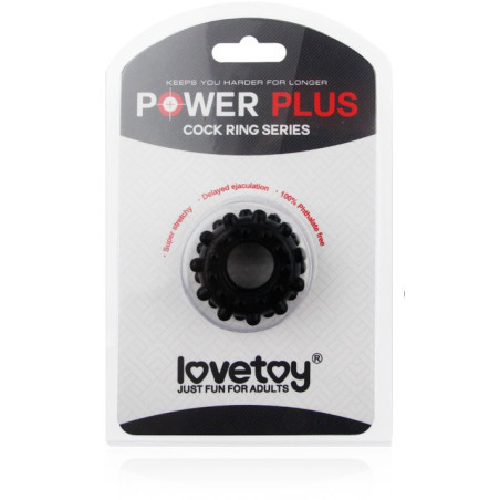Cockring POWER PLUS Bubble Noir