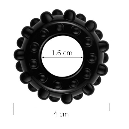 Cockring POWER PLUS Bubble Noir