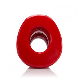 Plug tunnel PIG-HOL FUXK XL Rouge de Oxballs 14 x 8.5 cm 2