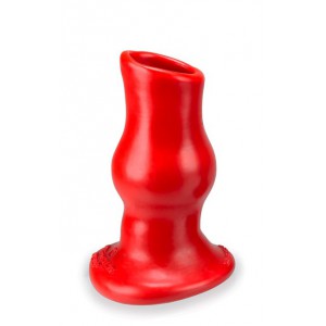 Plug PIG-HOLE DEEP Small 15 x 7 cm Rouge