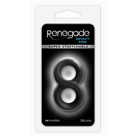 Ballstretcher Renegade INFINITY RING en silicone 2cm