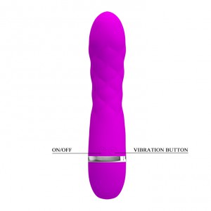 Vibromasseur Truda 19.5 x 3.5cm - Fushia