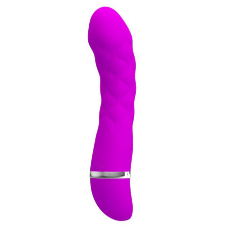 Vibromasseur Truda 19.5 x 3.5cm - Fushia