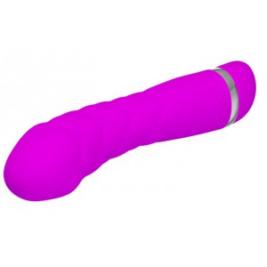 Vibromasseur Truda 19.5 x 3.5cm - Fushia