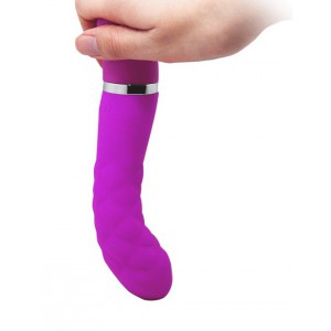 Vibromasseur Truda 19.5 x 3.5cm - Fushia