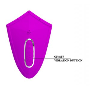 Double stimulateur WILLIE - Violet
