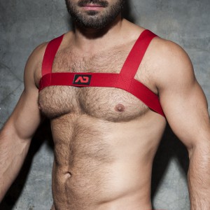Harnais Élastique AD FETISH Basic Rouge