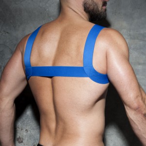 Harnais élastique AD FETISH Bleu de la gamme Basic