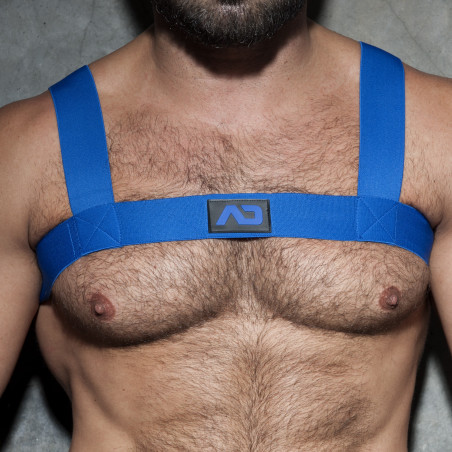 Harnais élastique AD FETISH Bleu de la gamme Basic