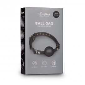 Baillon Boule Noire en silicone de EasyToys 2