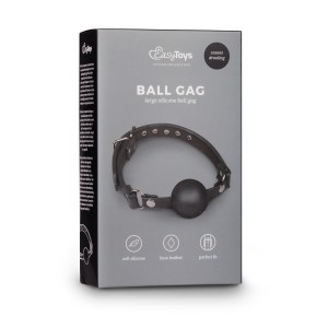Baillon Boule Noire en silicone de EasyToys