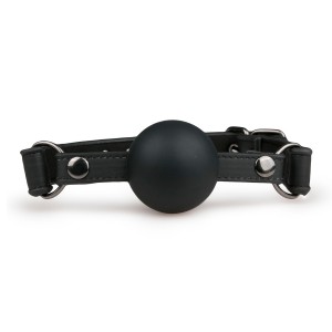 Baillon Boule Noire en silicone de EasyToys