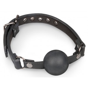 Baillon Boule Silicone Noir