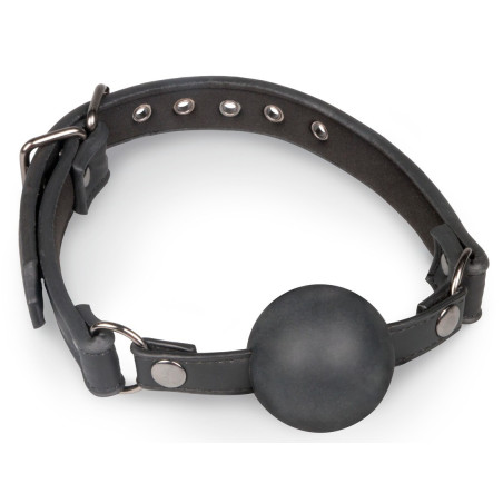 Baillon Boule Noire en silicone de EasyToys