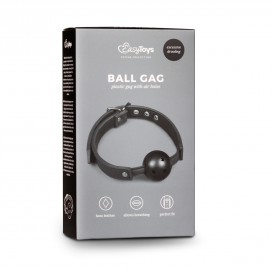 Baillon boule percée Noir de Easytoys pour jeu SM 2