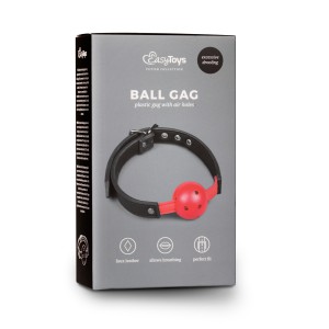 Baillon Boule Rouge percé de 4.5cm de EasyToys