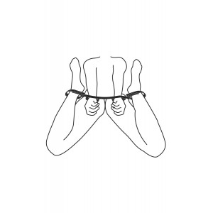 Barre BONDAGE avec Menottes