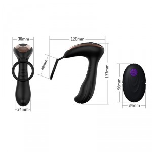 Stimulateur prostatique Vibrant MASSAGE 10 x 4.3 cm