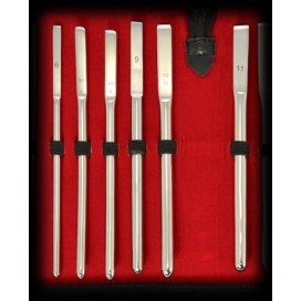 Kit 6 tiges d'urètre en acier 6 à 11mm