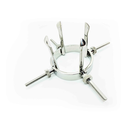 Ecarteur anal en acier HOLE EXPANDER 8 cm