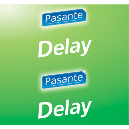 Préservatifs retardant DELAY 53 mm de Pasante | Boîte de 12