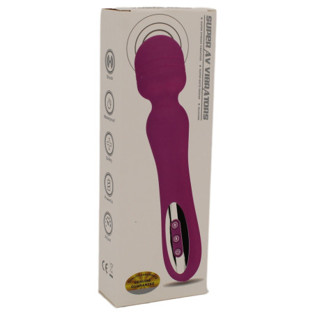 Vibromasseur wand Genius | Tête 41mm Noir