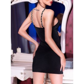 Robe courte Lexye - Noire 2