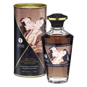 Huile de massage Chauffante Aphrodisiaque - CHOCOLAT Enivrant 100ml
