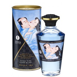 Huile de massage Chauffante Aphrodisiaque - Frisson COCO 100ml